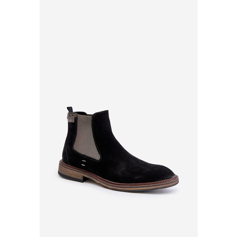 BIG STAR SHOES Semišové Chelsea Topánky Pánske Big Star 60727855