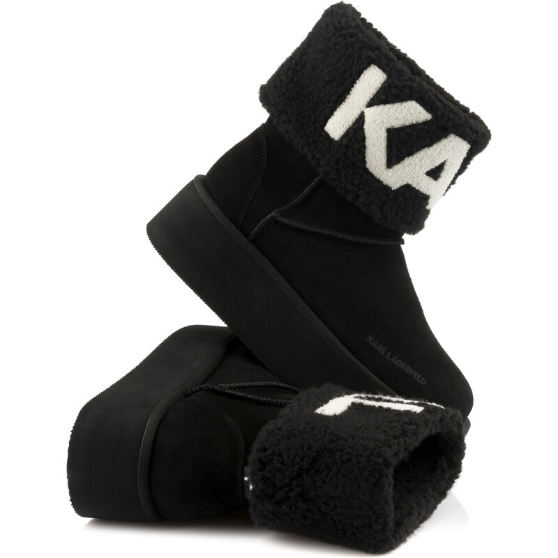 ČLENKOVÁ OBUV KARL LAGERFELD THERMO KARL LOGO ANKLE BOOT 60646337