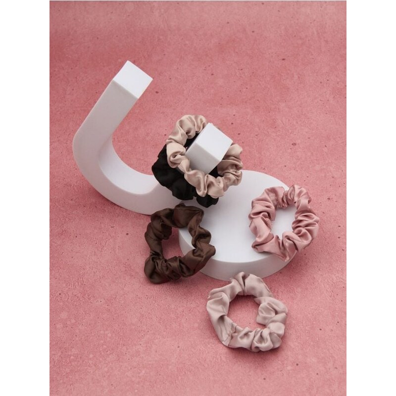 Sinsay - Súprava 5 gumičiek do vlasov - viacfarebná 65750379