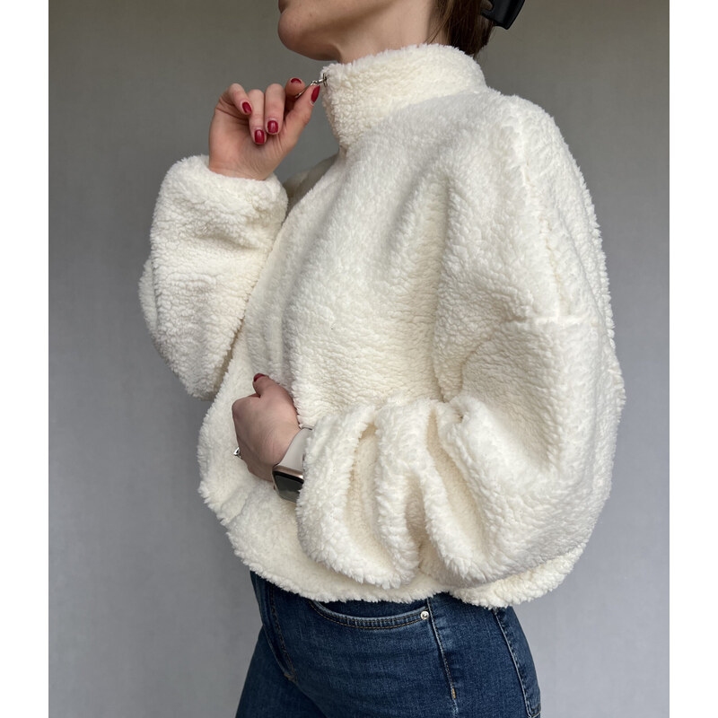 modnenakupy.sk Dámska teddy mikina SNOWY 61047750