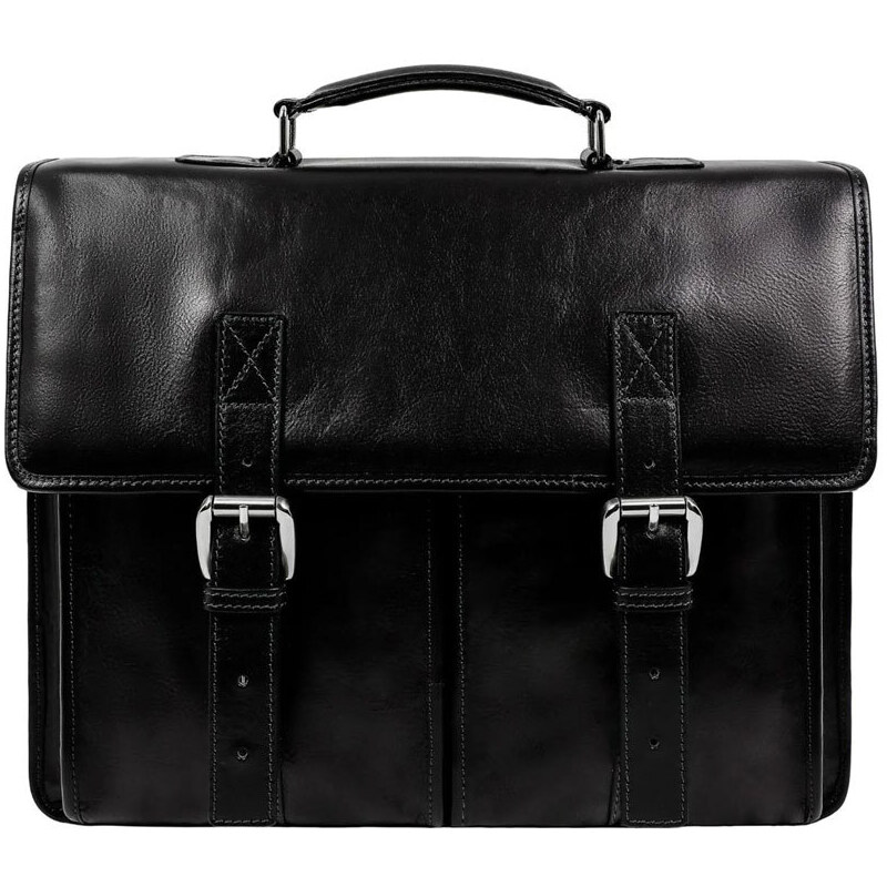 Glara Veľká pánska kožená aktovka Premium Business 61060957