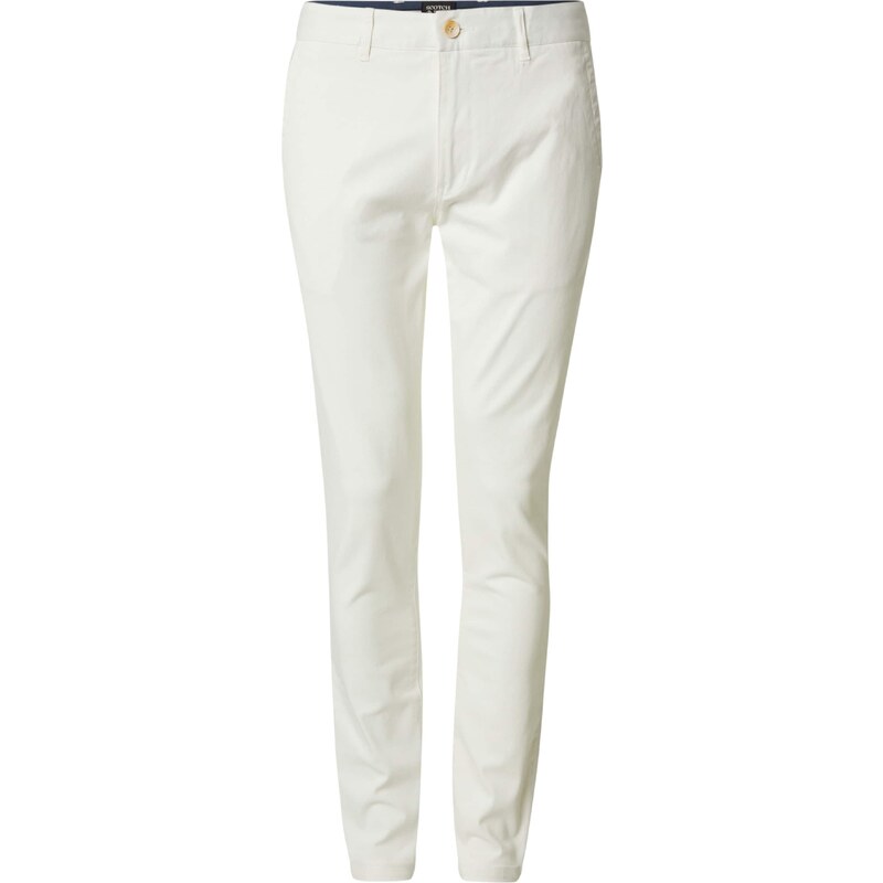 SCOTCH & SODA Chino nohavice Mott biela 61805185