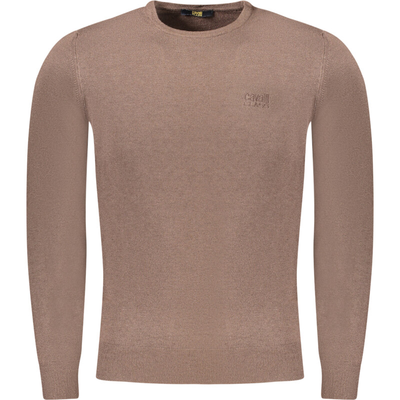 Pánsky hnedý sveter Cavalli Class 64703860