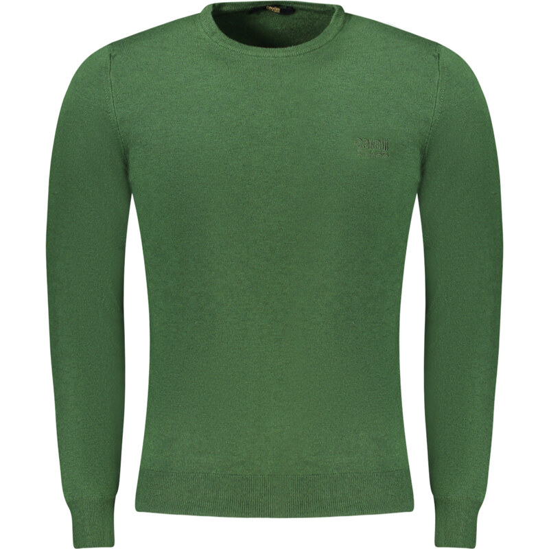 Zelený pánsky sveter Cavalli Class 64705568