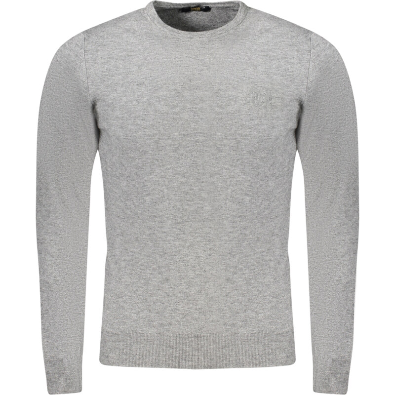 Pánsky sivý sveter Cavalli Class 64704534