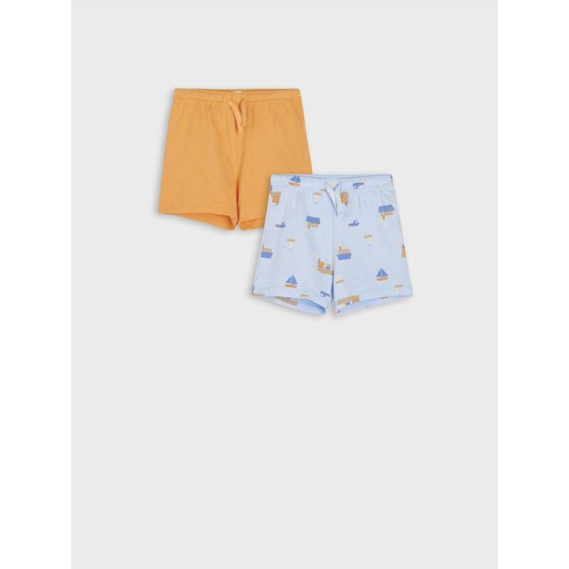 Sinsay - Súprava 2 šortiek - svetlomodrá 65752405