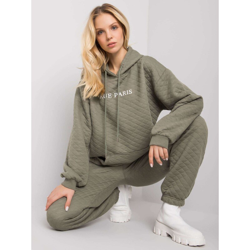 RUE PARIS Sweatshirt-RV-BL-7452.16-khaki 64683857