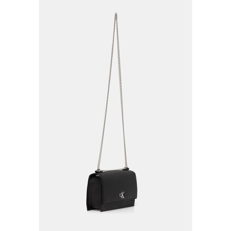 Kabelka Calvin Klein Jeans čierna farba, K60K612233