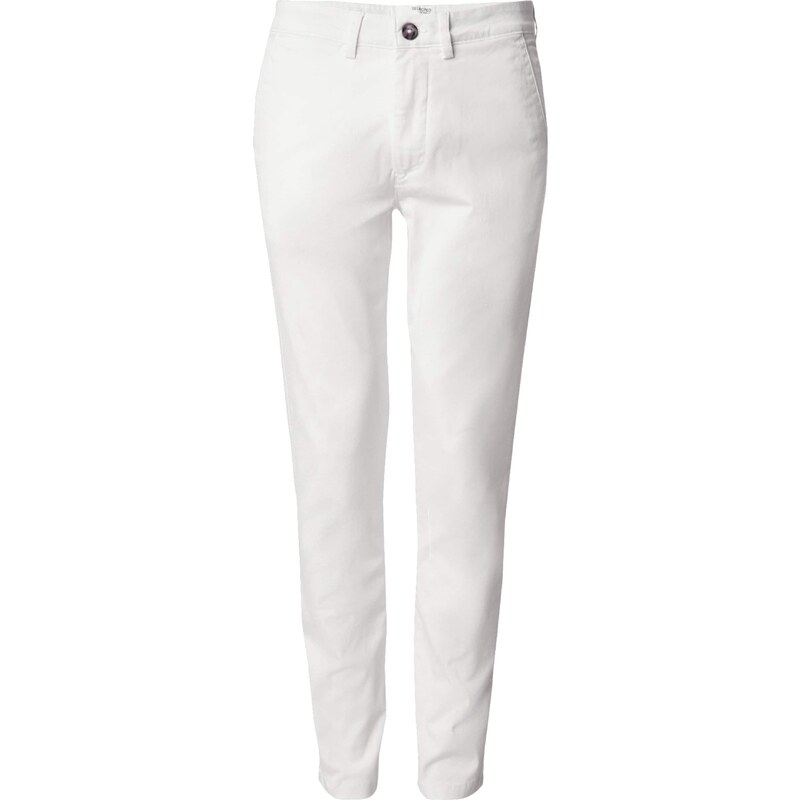 SELECTED Chino nohavice SLHNEW MILES biela 61089954