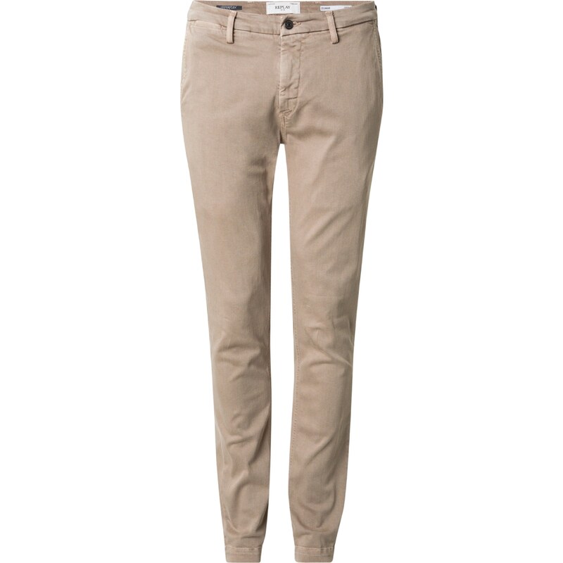REPLAY Chino nohavice Zeumar piesková 65174534