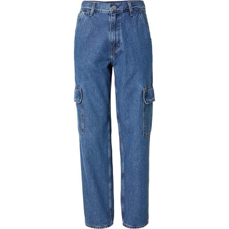 LEVIS Rifľové kapsáče 568 Loose Straight modrá 61090008