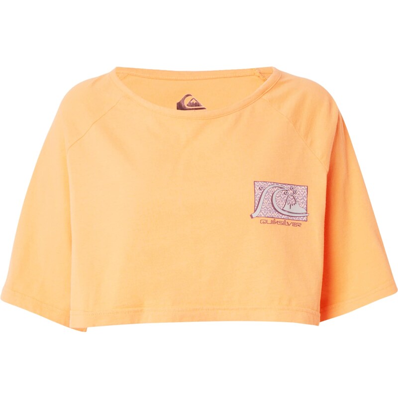 QUIKSILVER Tričko dymovo modrá / modrozelená / oranžová 63145487