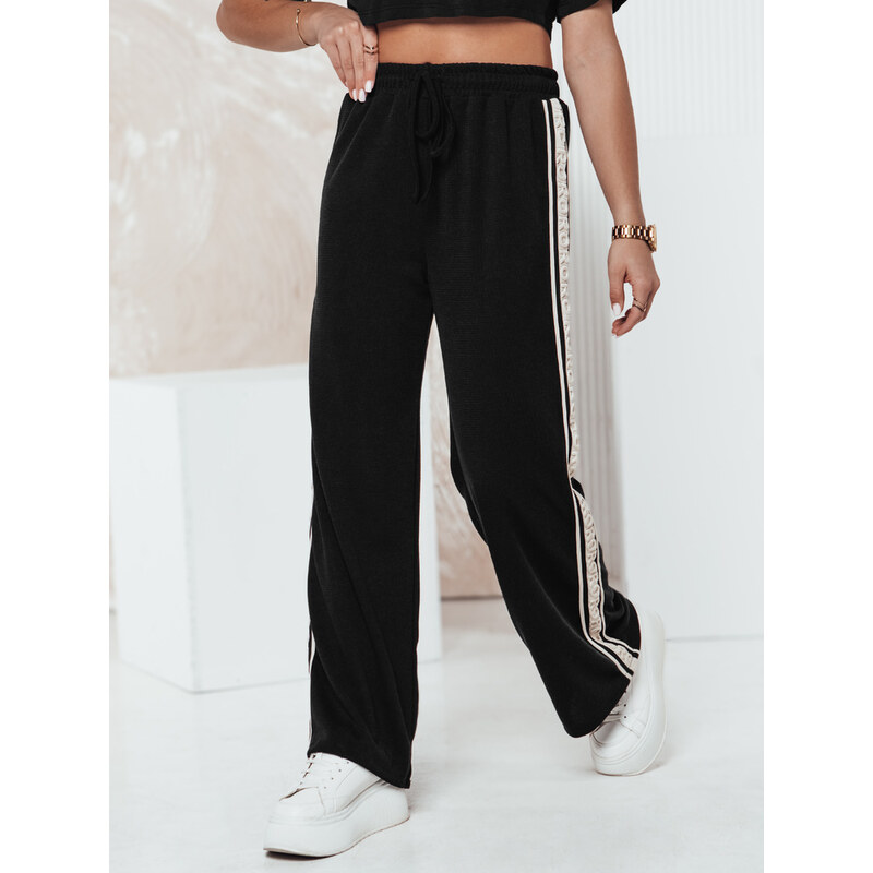 DStreet Dámske čierne tepláky VIBEBEX 66691527