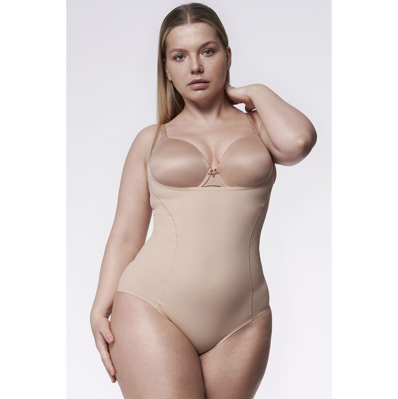 Sťahujúce bezšvové body Julimex Shapewear 219 Body pod Biust 52915158