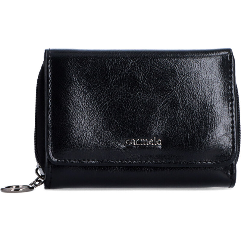 Dámska kožená peňaženka Carmelo čierna 2125 C 64020450