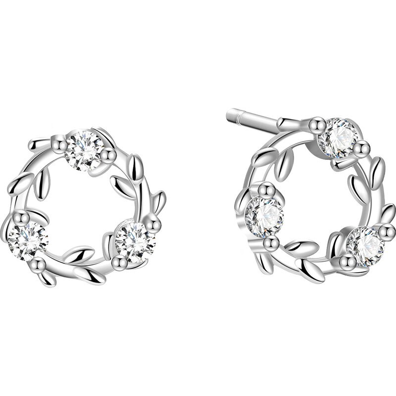 Olivie Strieborné náušnice KRUH 9258 64343581