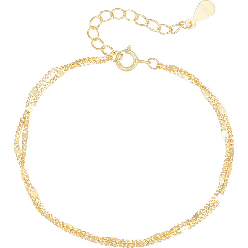 Olivie Strieborný detský náramok GOLD 9250 63714392