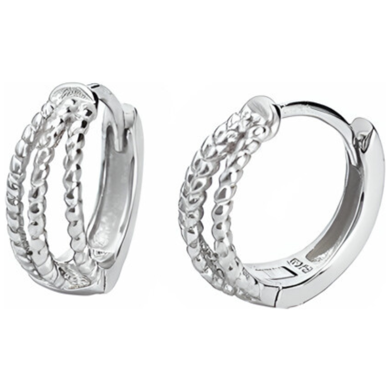 Olivie Stříbrné kroužkové náušnice 9272 64818269