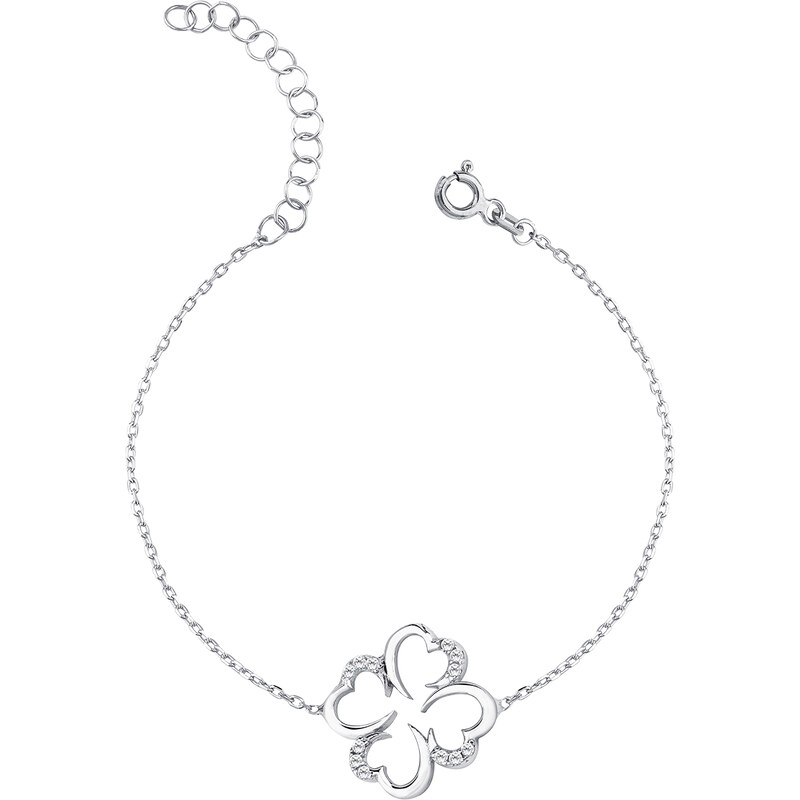 Olivie Strieborný náramok ŠTVORLÍSTOK 2016 14892434