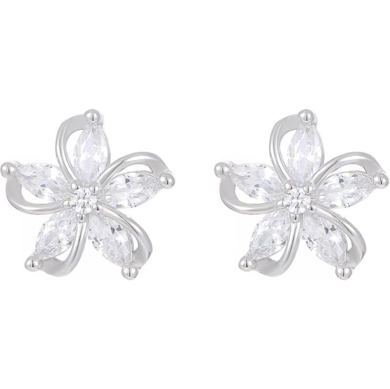 Olivie Stříbrné náušnice KVÍTEK 9277 65048738