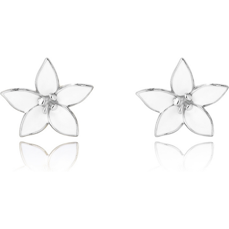 Olivie Stříbrné náušnice LILIE 9281 64818273