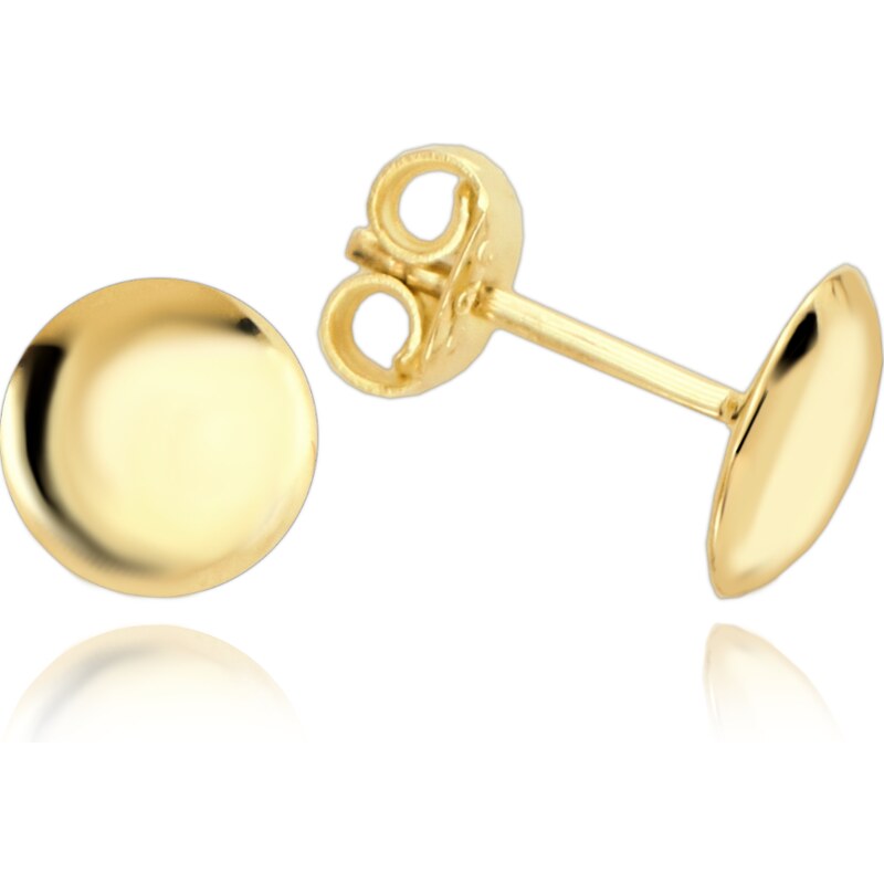 Olivie MINET Decentní zlaté náušnice Au 585/1000 64933748