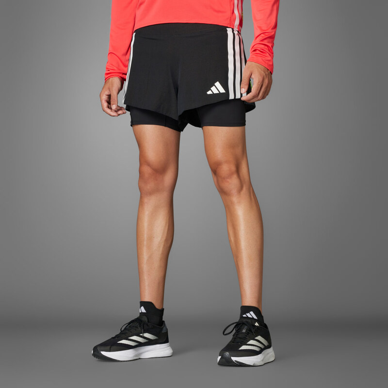 Adidas Bežecké šortky Adizero Running 2-in-1 Gel Pocket Shorts 61980045