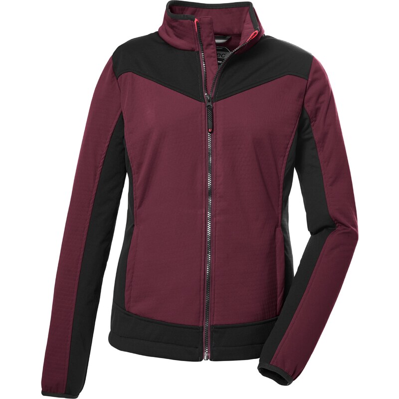 KILLTEC Outdoorová bunda KOW 29 slivková / čierna 62072382