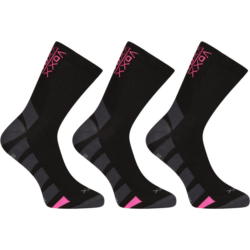 3PACK ponožky VoXX čierne II (Gastl) 61167983
