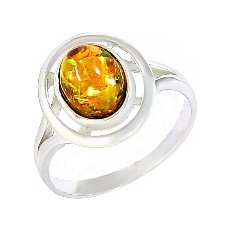 Strieborný prsteň Glare 711 61166683