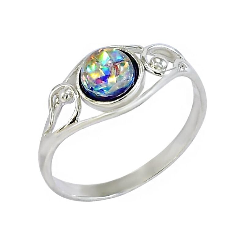 Strieborný prsteň Glare 713 61166685