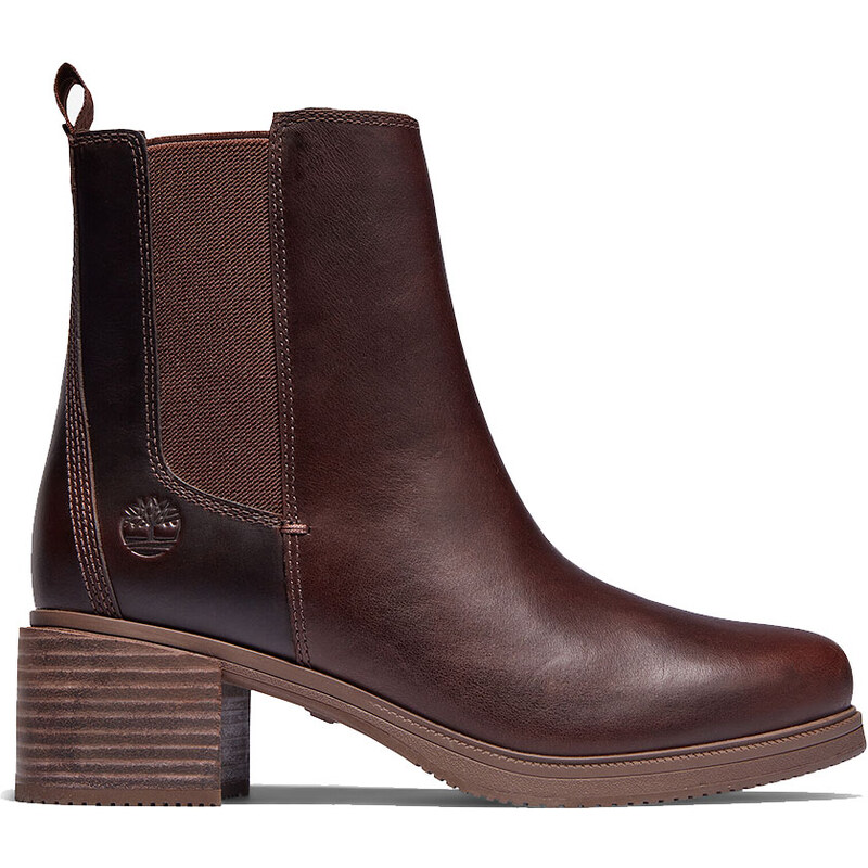 Timberland Dalston Vibe Mid Chelsea Chestnut - Dámske - Tenisky 66359676