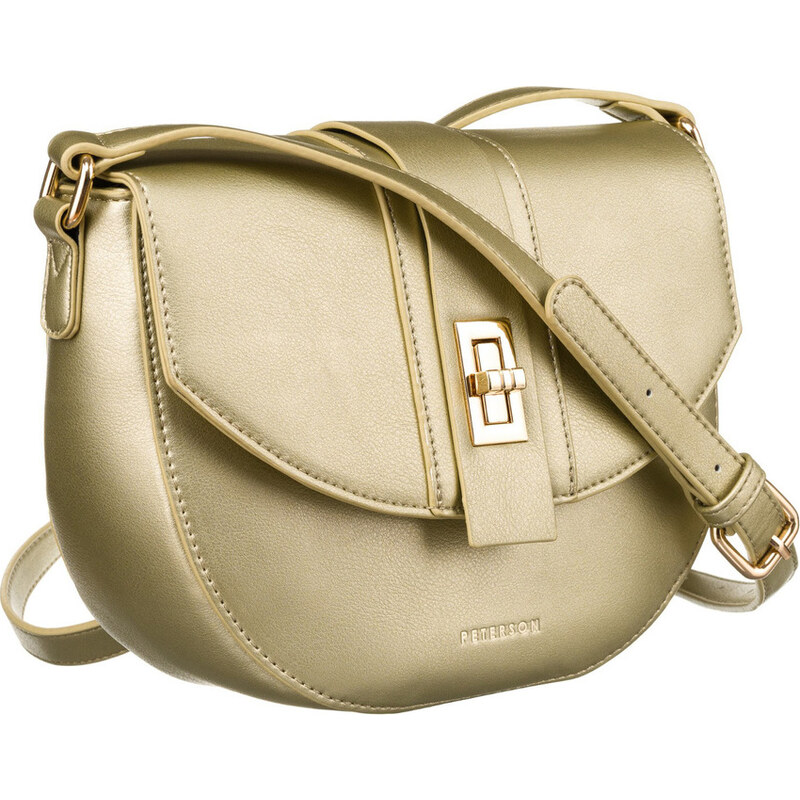 Peterson Zlatá crossbody kabelka v tvare podkovy PTN 1379 52820421