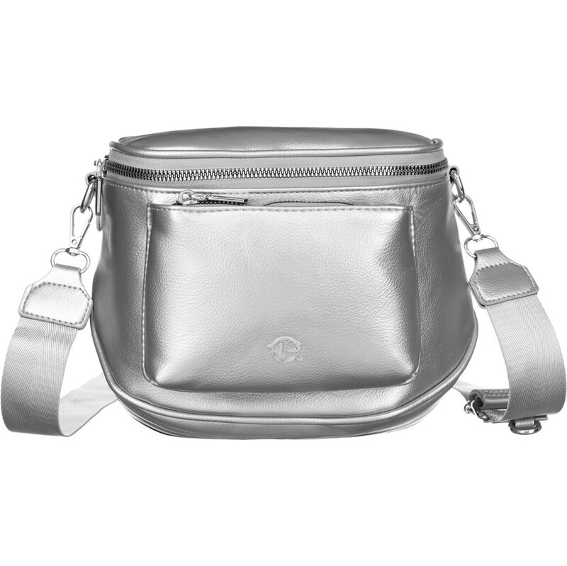 Rovicky Strieborná crossbody kabelka s odnímateľnou peňaženkou R-KP-04 52820433