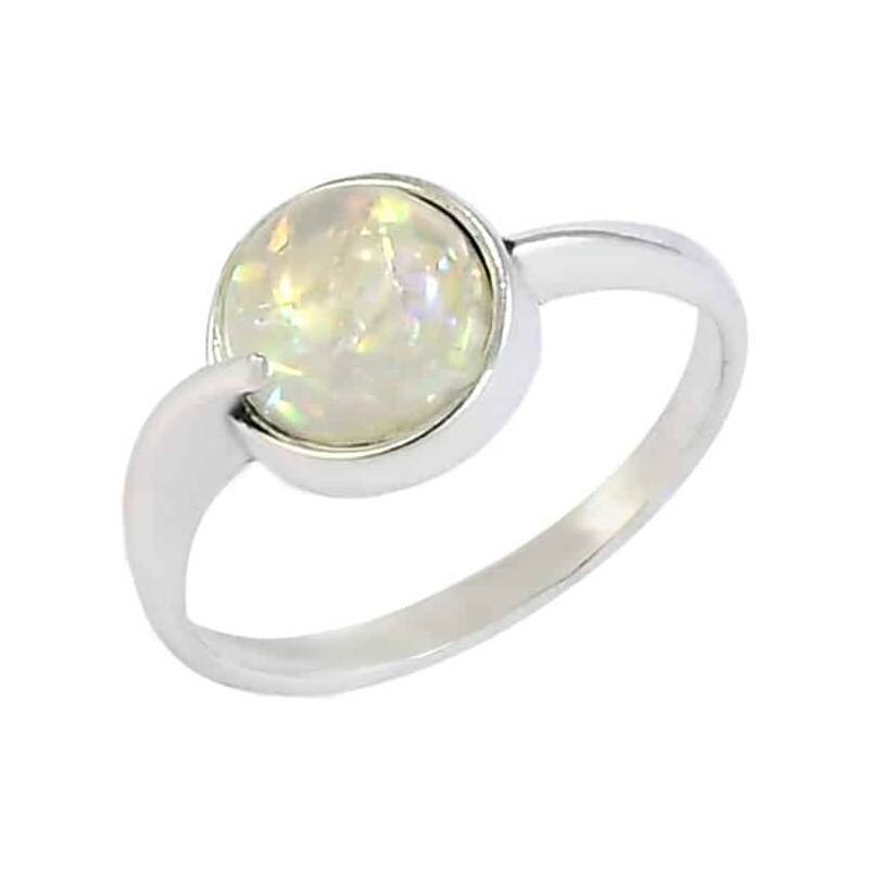 Strieborný prsteň Glare 717 61185213