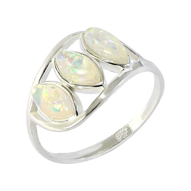 Strieborný prsteň Glare 720 61185216