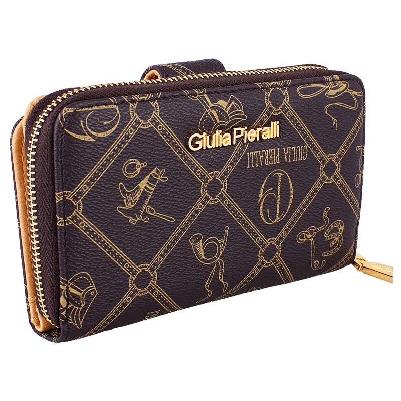 Dámska peňaženka Giulia Pieralli GP911 hnedá 61188253