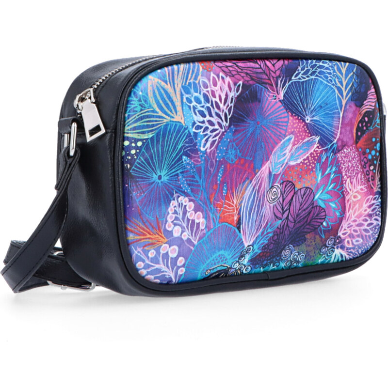 Kabelka zo syntetickej kože crossbody Indee multicolor 9304 03 C 64020477