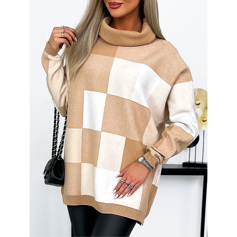 Fashionweek Dámsý sveter s oversized rolákom IT-BELISI 61188617