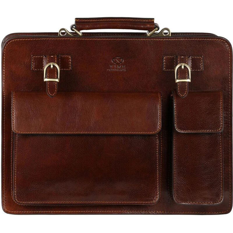 Glara Talianska kožená brašna 61189276