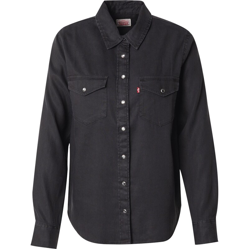 LEVIS Blúzka Iconic Lightweight Western Shirt čierna 62175051