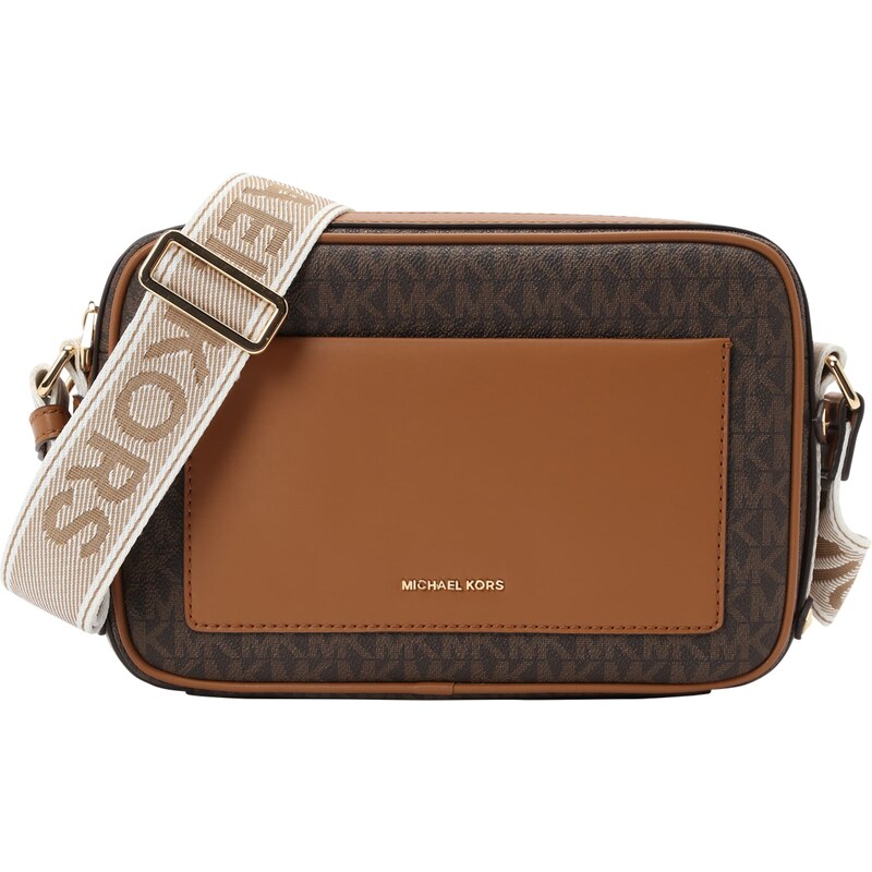 MICHAEL Michael Kors Taška cez rameno béžová / hnedá / tmavohnedá 61758064
