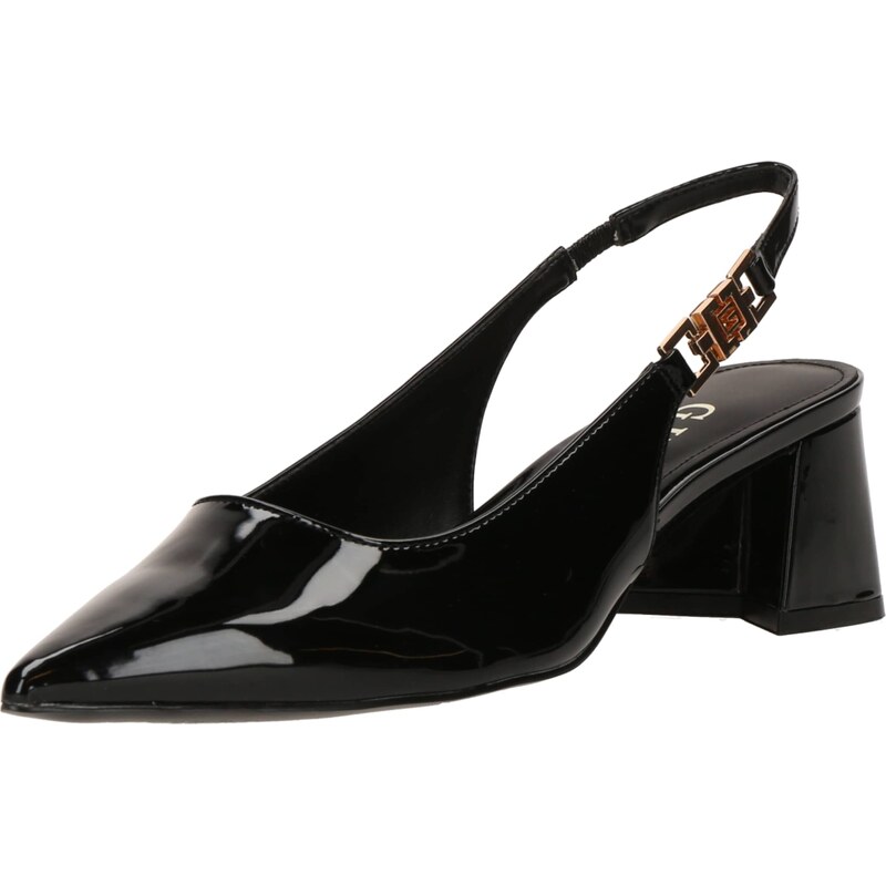 GUESS Lodičky s otvorenou pätou Zabela čierna 61202943