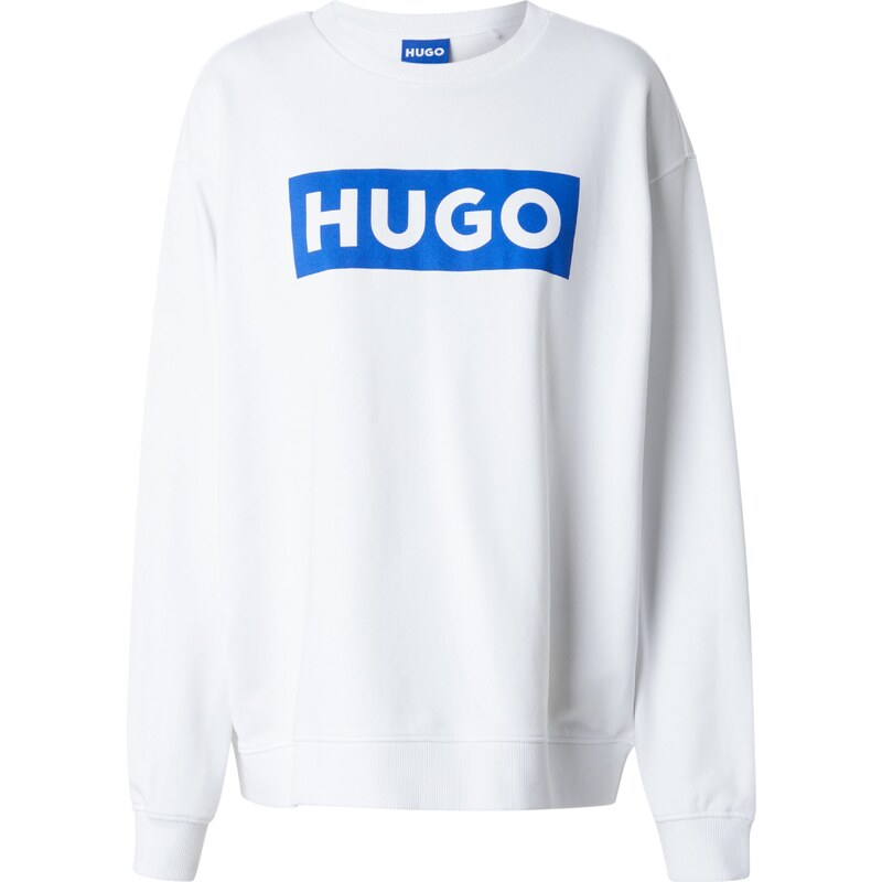 HUGO Mikina Classic modrá / biela 61203037