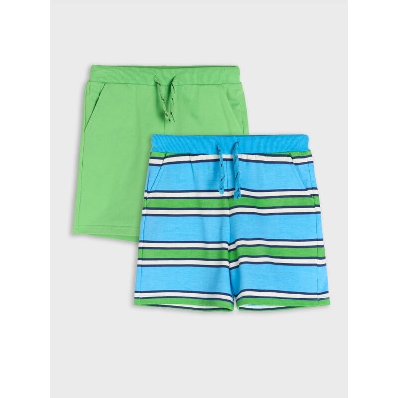 Sinsay - Súprava 2 šortiek - svetlomodrá 65757714