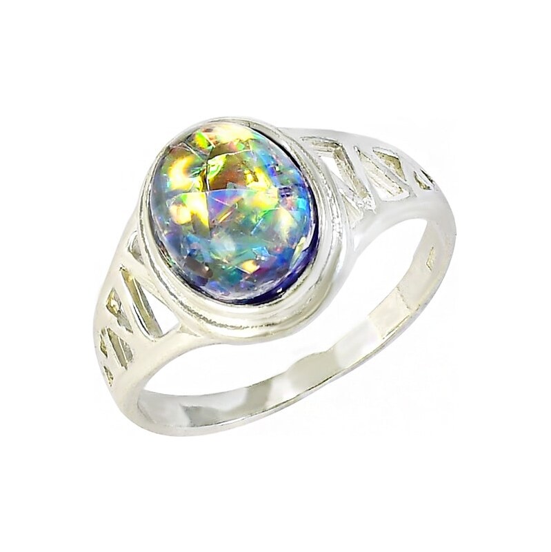 Strieborný prsteň Glare 730 61211155