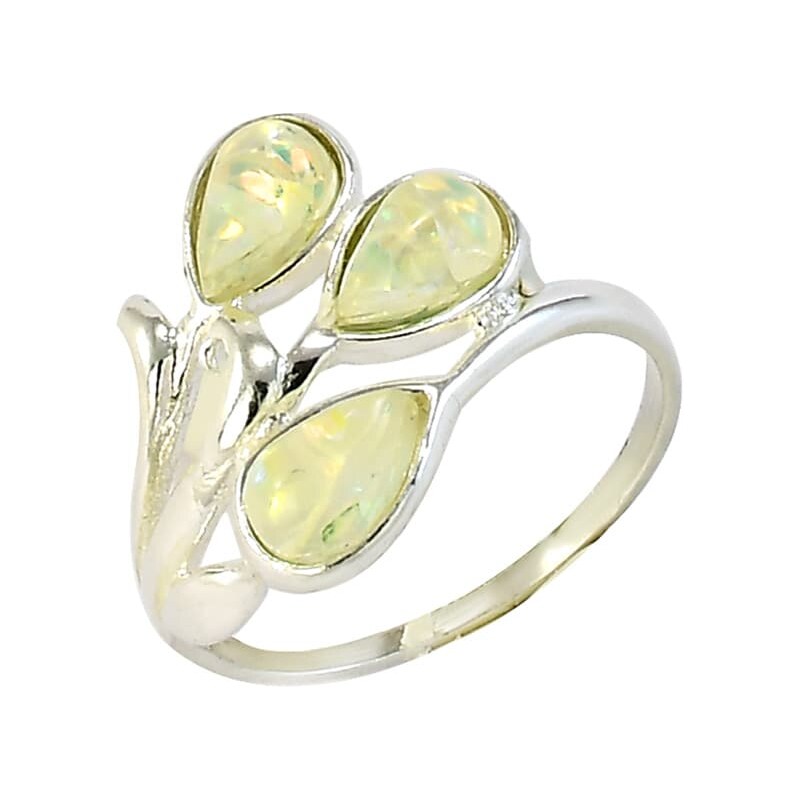 Strieborný prsteň Glare 734 61212012