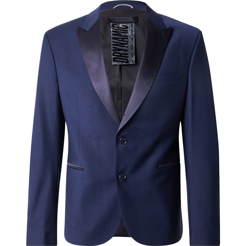 DRYKORN Biznis sako LORIENT tmavomodrá / čierna 35269385