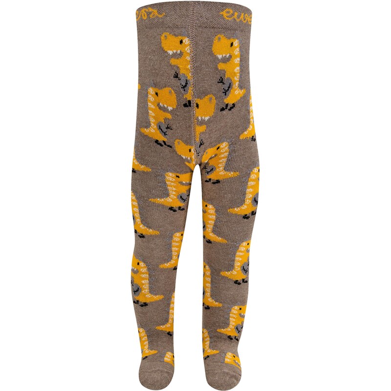 EWERS Pančuchy Dino žltohnedá / tmavooranžová / čierna 61226437