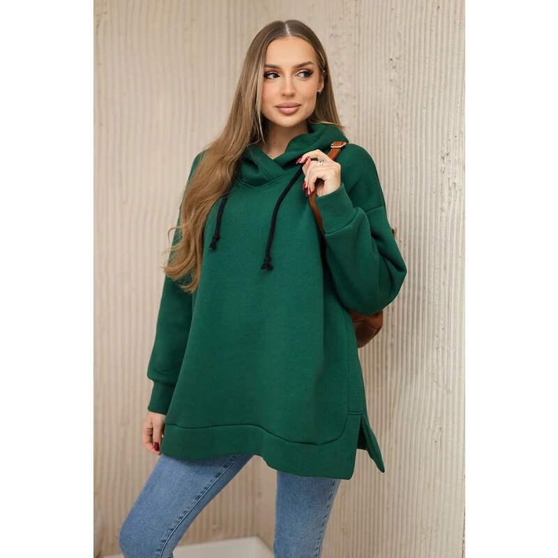 Kesi Zateplená mikina Eco s rázporkom na boku 65343820